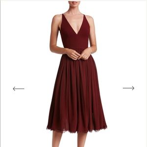 NWT Dress the Population Alicia Midi Dress